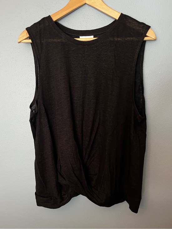 J. Jill Tops - J. Jill Love Linen Twist-Front Tank Top